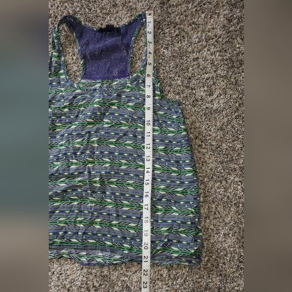 Forever 21| Vintage Flowy Racerback Boho Tank Top - Picture 4 of 5